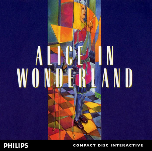 Alice in Wonderland box art for CD-i